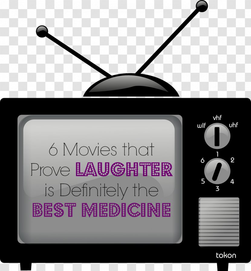 Television Show Vector Graphics Clip Art - Electronics - Laughter Is The Best Medicine Transparent PNG