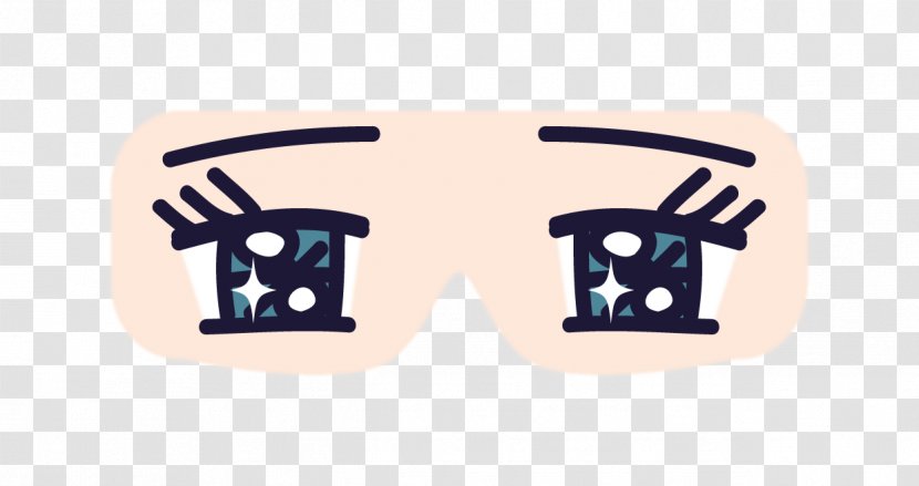 Blindfold Sunglasses Face Eye - Comics - Glasses Transparent PNG