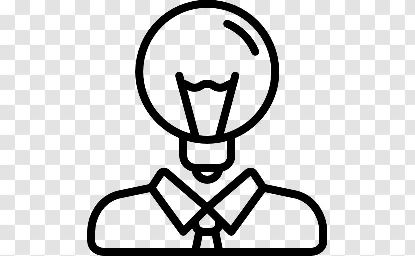 Management - Black And White - Real Bulb Transparent PNG