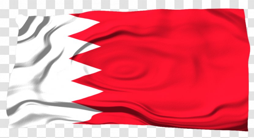 Textile - Red - Bahrain Flag Transparent PNG