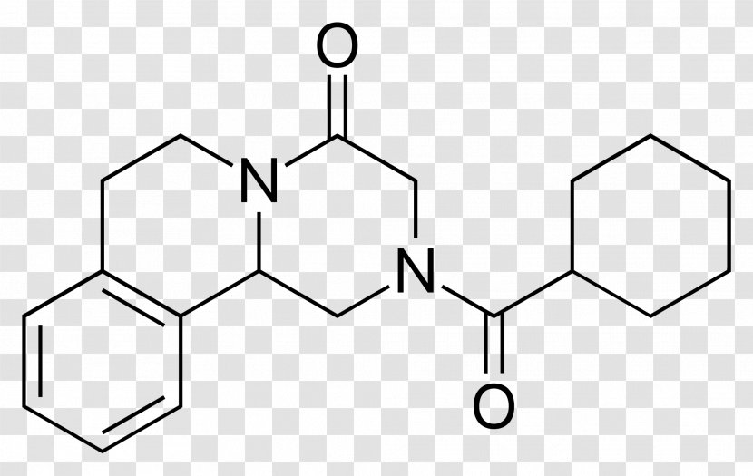 Praziquantel Chemistry Chemical Reaction Substance Molecule - Frame - Science Transparent PNG