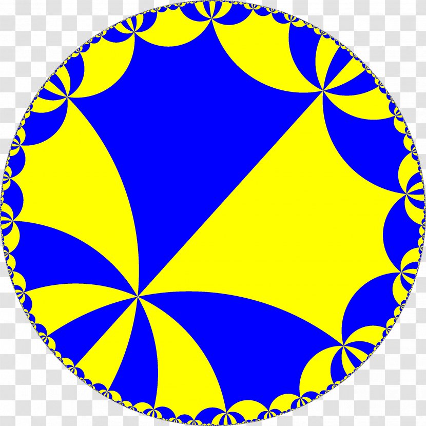 Symmetry Circle Point Pattern - Yellow Transparent PNG