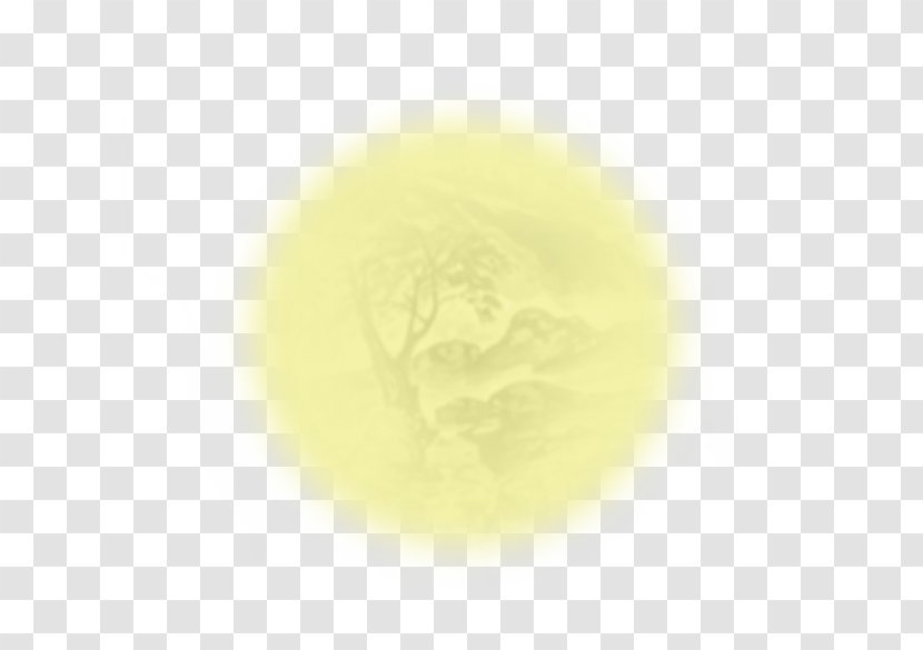 Yellow Circle Pattern - Material - Moon. Transparent PNG