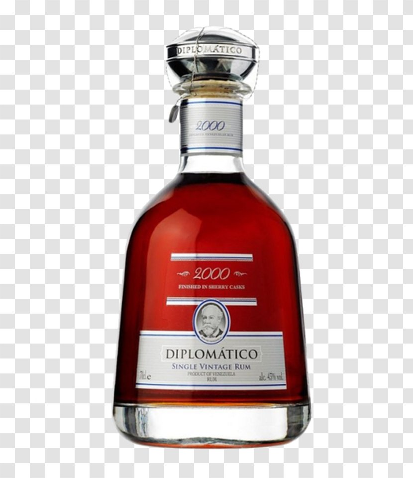 Liqueur Light Rum Diplomático Distilled Beverage - Ambassador - Pisco Transparent PNG
