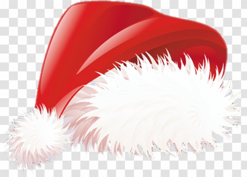 Santa Claus Christmas Suit Hat Clip Art - Red Transparent PNG