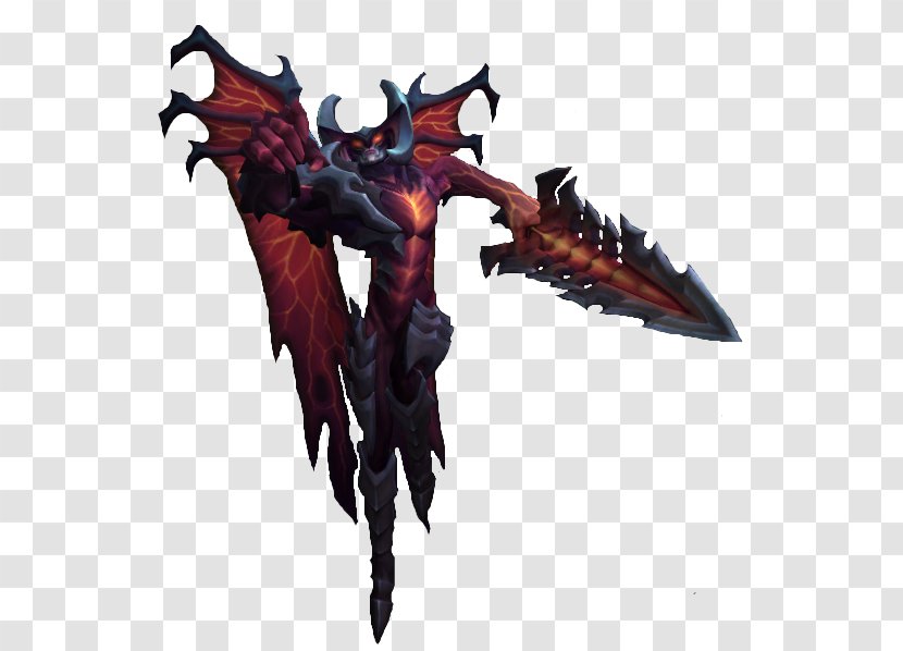 League Of Legends Riot Games Video Game Aatrox - Mythical Creature Transparent PNG