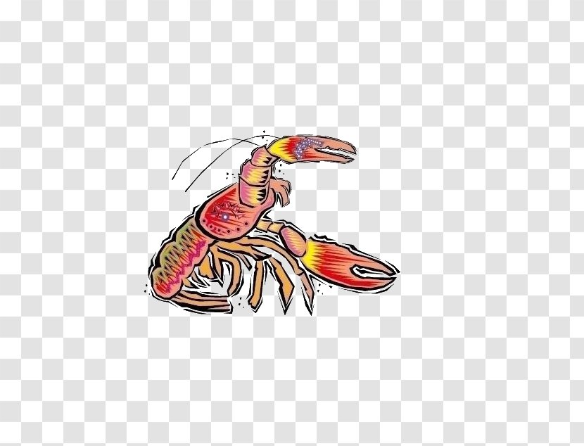 Lobster Cartoon Download - Dungeness Crab Transparent PNG