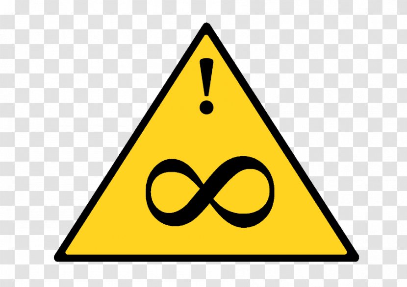 Material Handling Hazard Warning Sign Stock Photography - Sticker - Infinity Line Transparent PNG