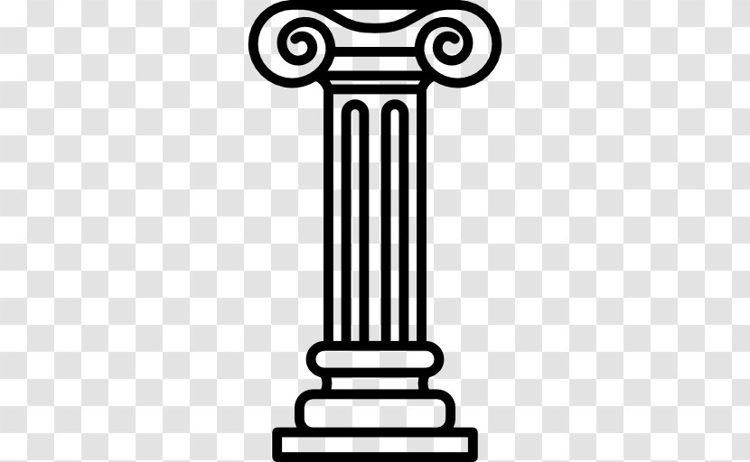 Architecture Monument Building - Ancient Greek - Architectural Pillars Decorated Background Transparent PNG