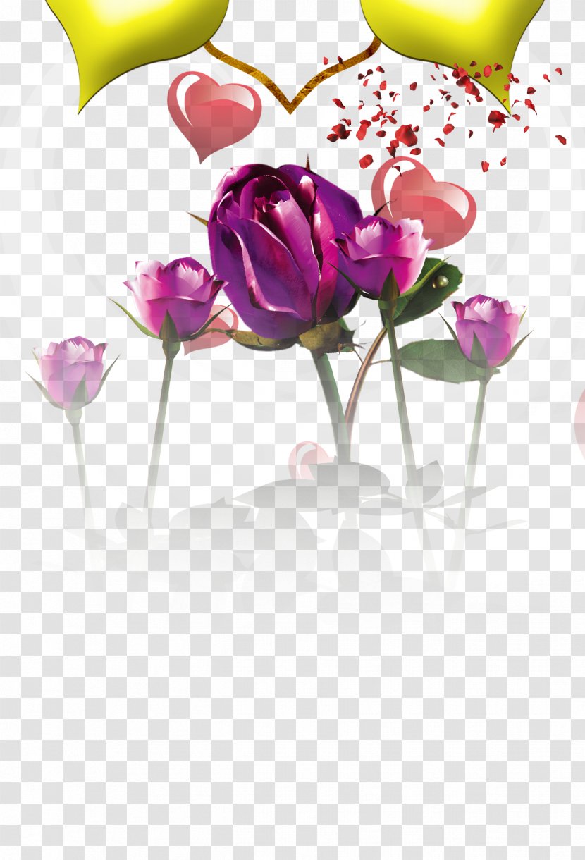 Garden Roses Download - Flower Arranging - Rose Love Transparent PNG