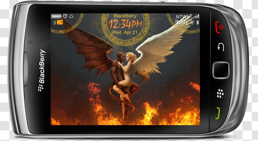 Michael Devil Demon Angel Lucifer - Multimedia - BlackBerry Torch 9800 Transparent PNG