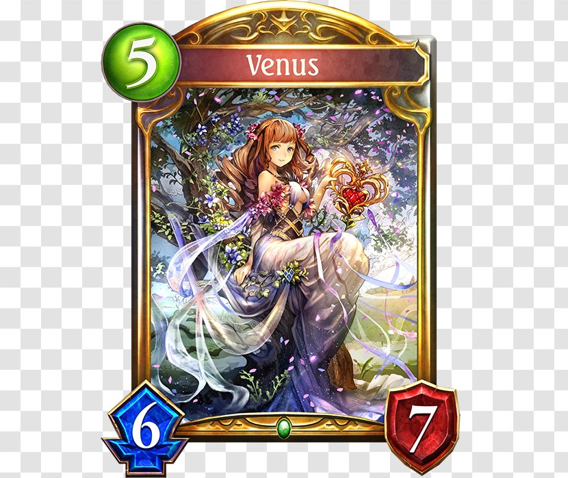 Shadowverse: Wonderland Dreams ゴールドカード Collectible Card Game - Flower - Venus Sculpture Transparent PNG