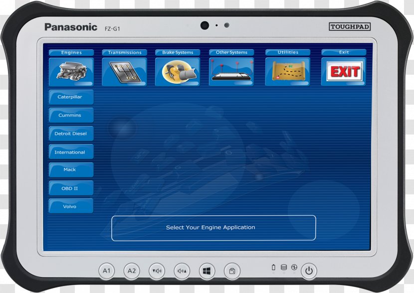 Panasonic Toughpad FZ-G1 Laptop パナソニック FZ-B2 FZ-A2A - Computer Monitor Transparent PNG