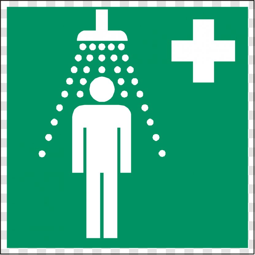 Laboratory Safety Sign Biological Hazard - Point - Shower Cliparts Transparent PNG