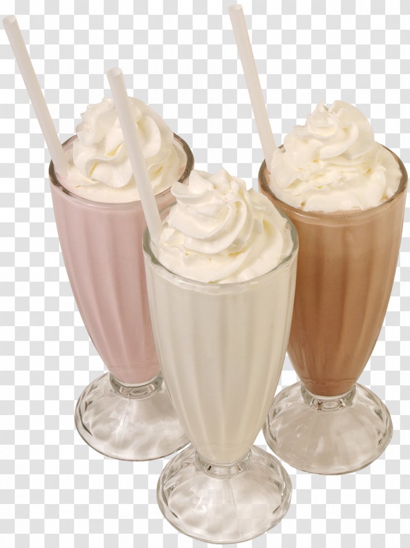 Ice Cream Milkshake Sundae Cocktail Tea - Milk Cups Material Free To Pull Transparent PNG