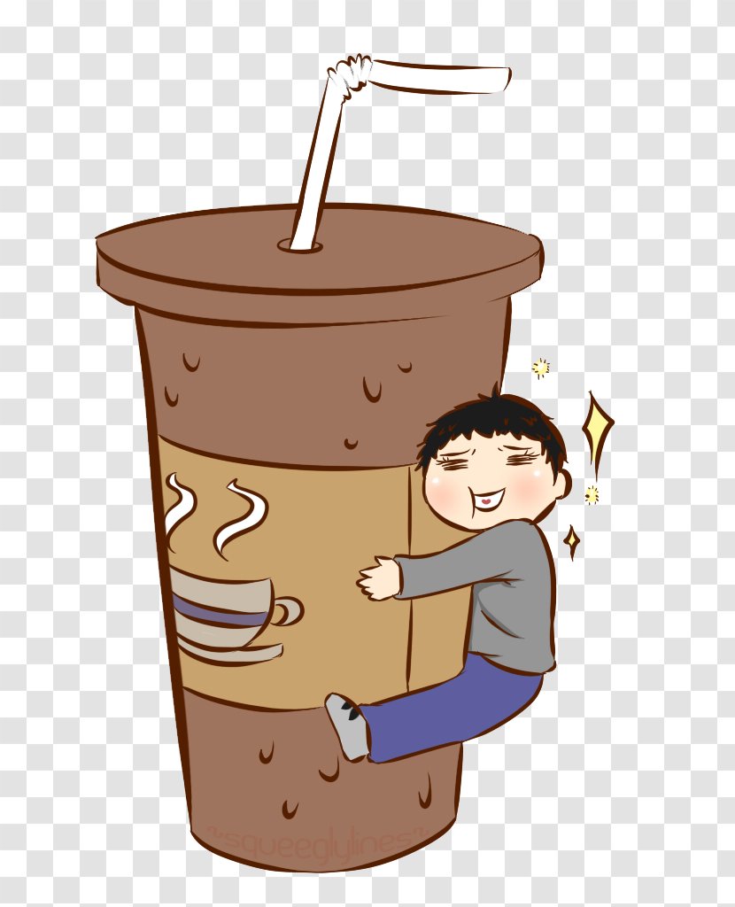 Coffee Cup - Iced Americano Transparent PNG