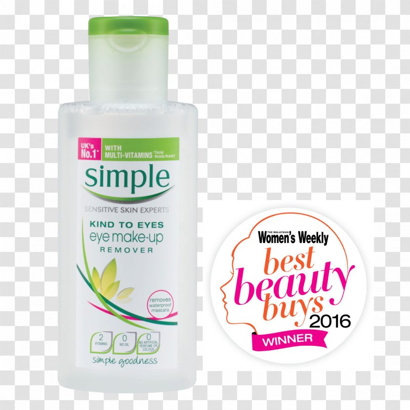 Cleanser Cosmetics Lotion Simple Skincare Eye Transparent PNG