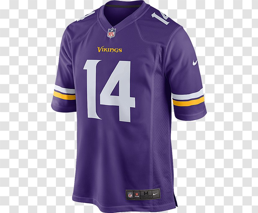 Minnesota Vikings NFL Nike Cycling Jersey - Uniform Transparent PNG