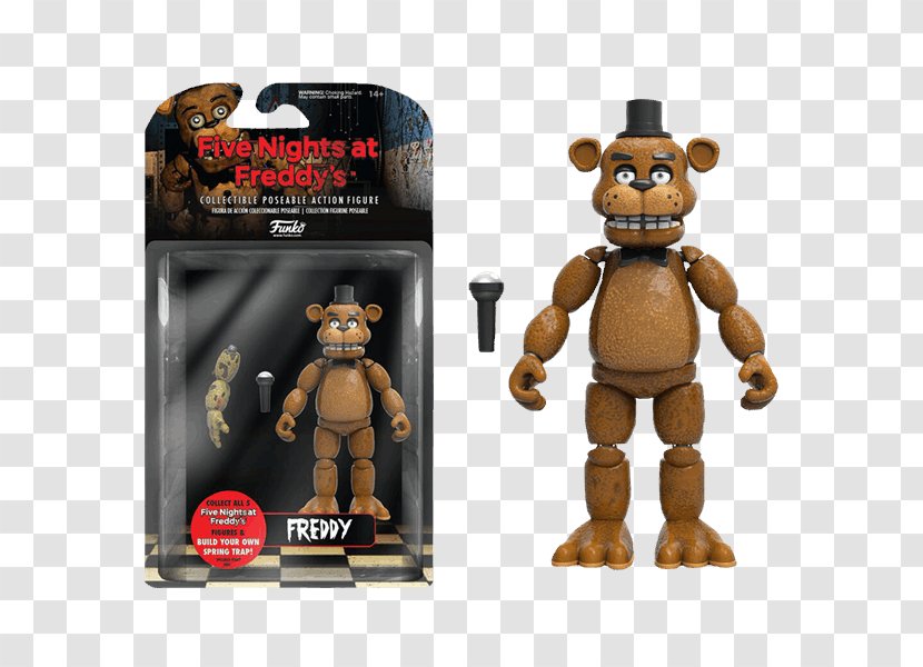 Five Nights At Freddy's: Sister Location Freddy Fazbear's Pizzeria Simulator Funko Action & Toy Figures Stuffed Animals Cuddly Toys - Figurine - 2 Transparent PNG