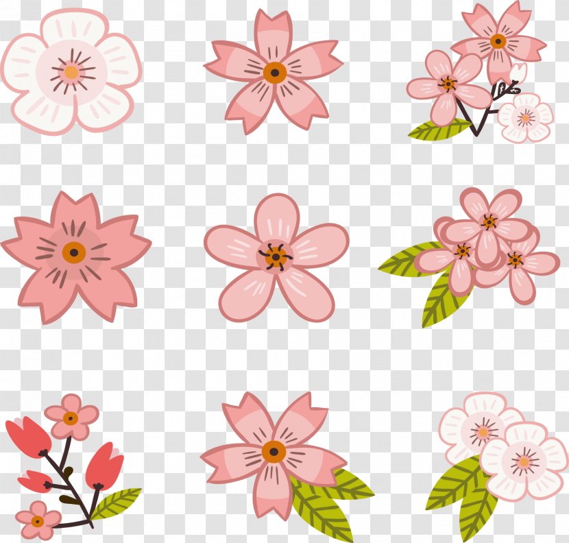 National Cherry Blossom Festival Pink - Flower Arranging - A Wide Variety Of Blossoms Transparent PNG