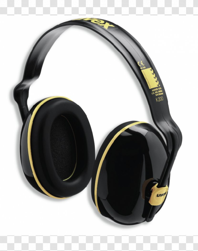 Earmuffs Decibel Headphones UVEX Hearing Protection Device - Headband Transparent PNG