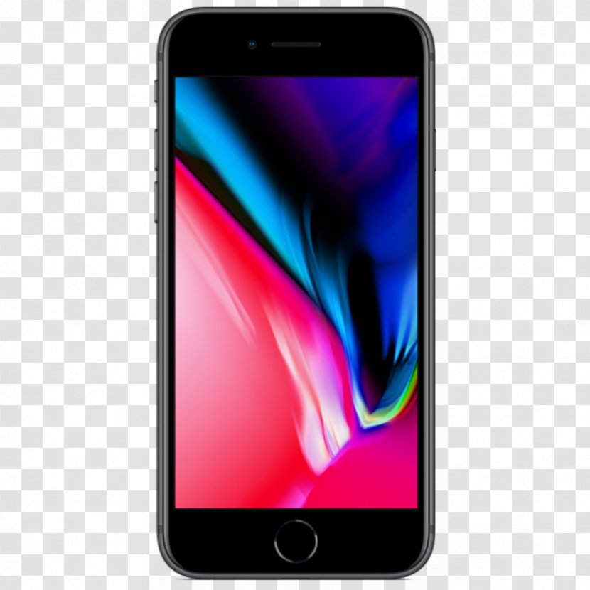 IPhone 8 Plus 7 Apple 4G - Feature Phone Transparent PNG