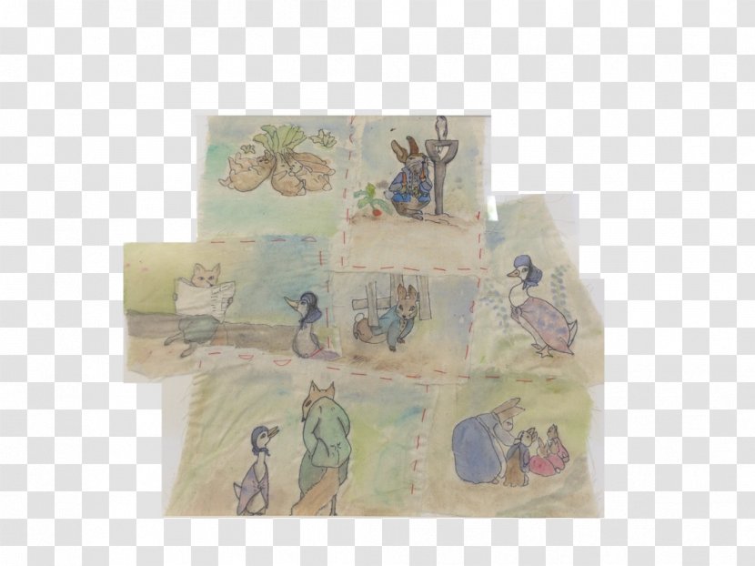 Paper Rectangle - Beatrix Potter Transparent PNG