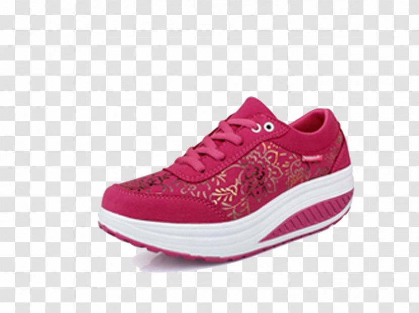 Skate Shoe Sneakers Designer - Running - Pink Shoes Transparent PNG