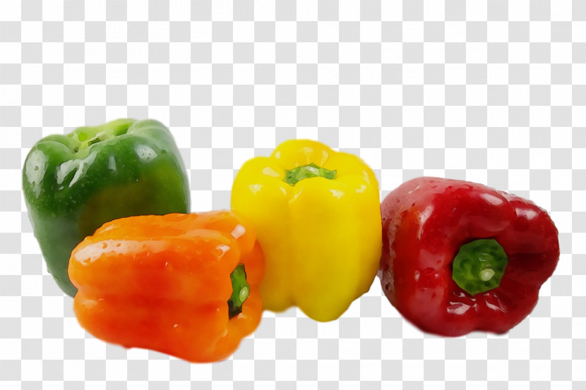 Habanero Cayenne Pepper Tabasco Pepper Bell Pepper Yellow Pepper Transparent PNG