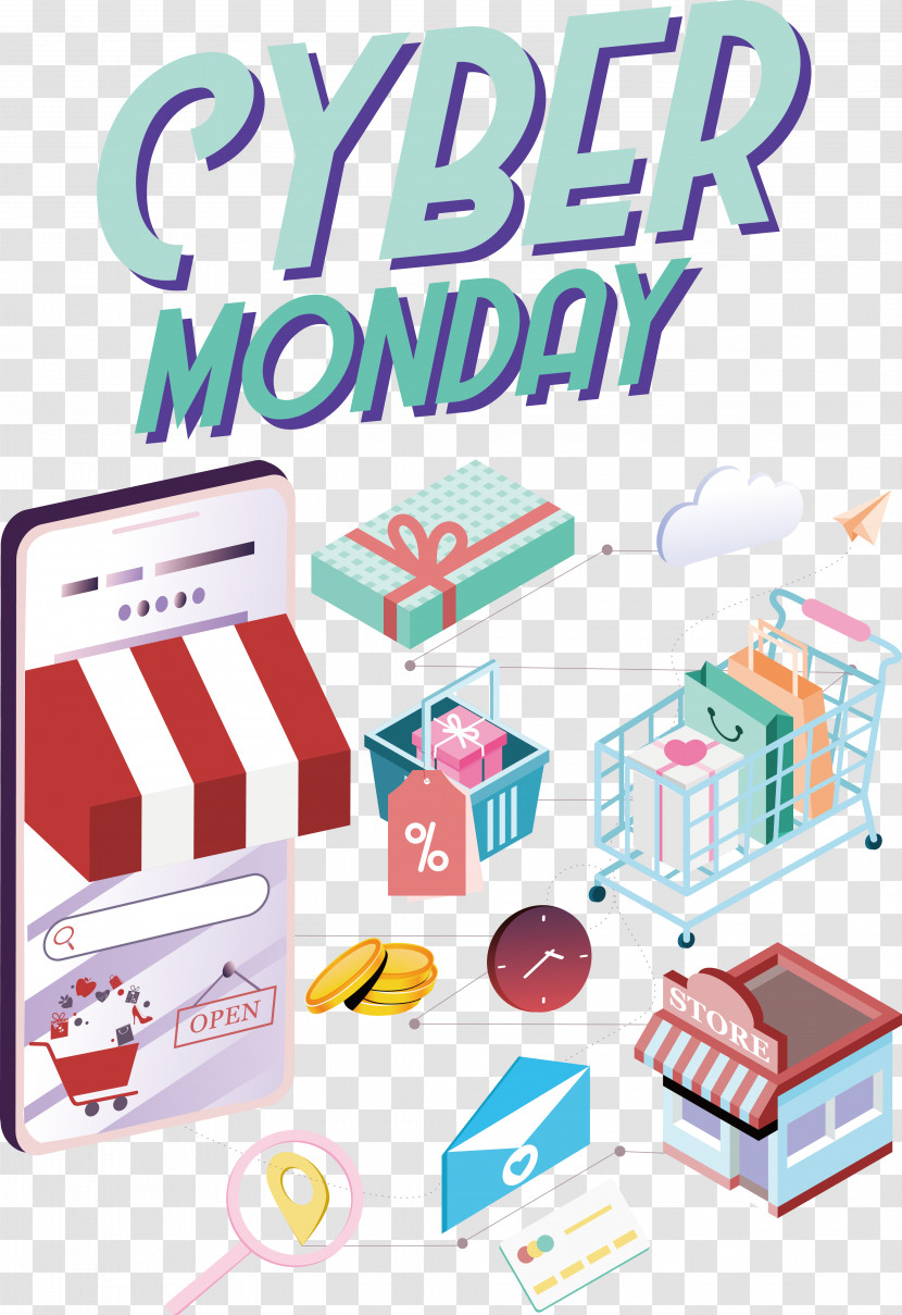 Cyber Monday Transparent PNG