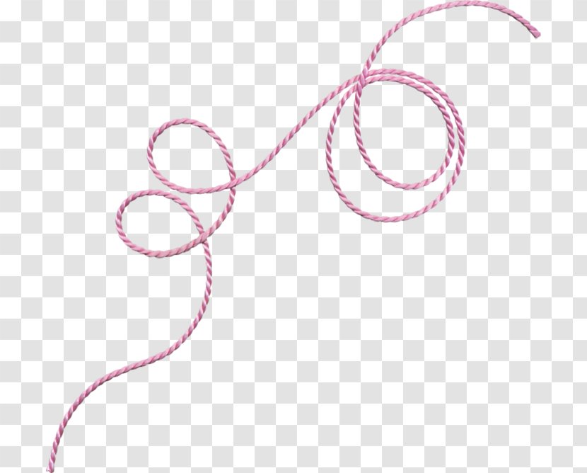 Rope Pink Knot Green Blue Transparent PNG