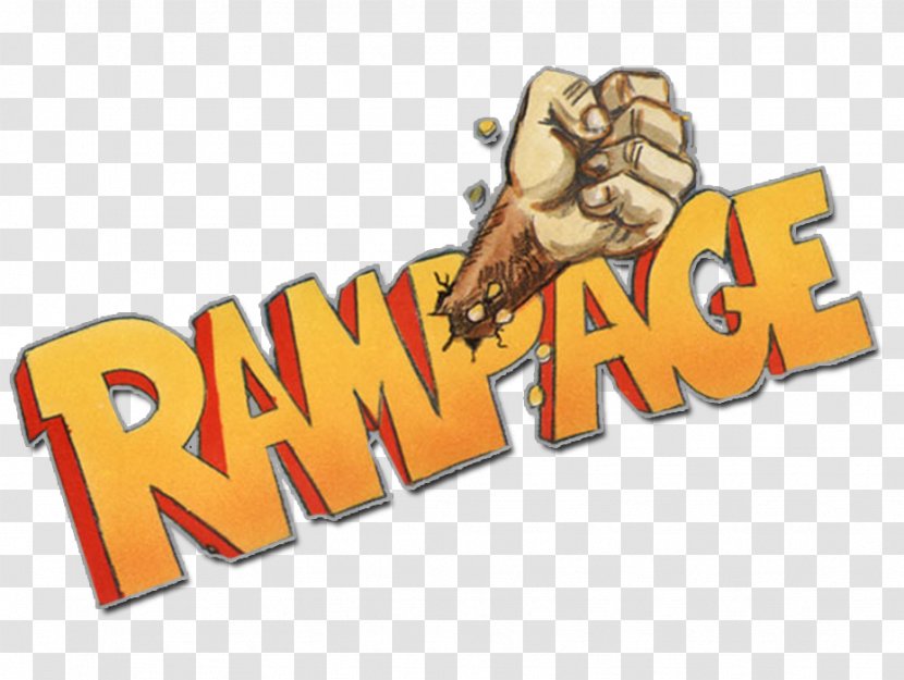 Rampage: Total Destruction Logo Arcade Game Video - Rampage - Boy Advance Transparent PNG