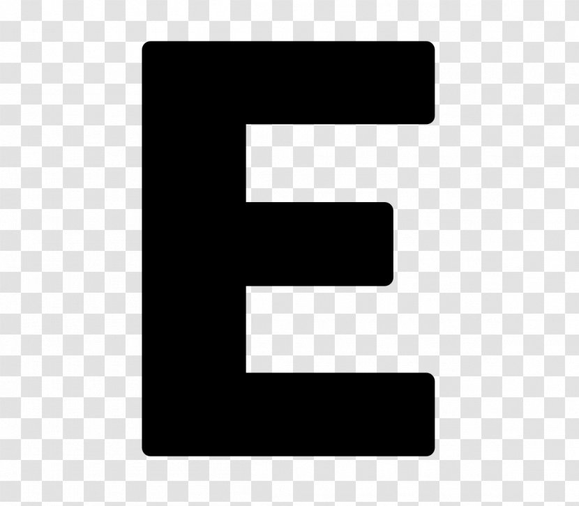 Block Letters Alphabet Letter Case Stencil - Black - English Flag Emoji Transparent PNG