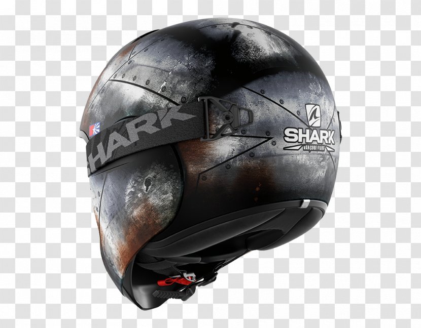 Motorcycle Helmets Scooter Shark - Bicycles Equipment And Supplies Transparent PNG