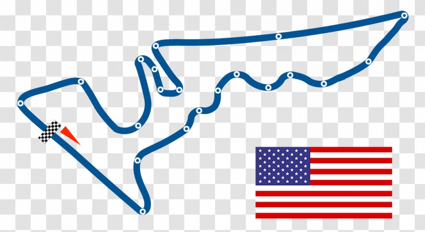 Circuit Of The Americas 2015 United States Grand Prix Formula 1 Race Track Star - Brand Transparent PNG