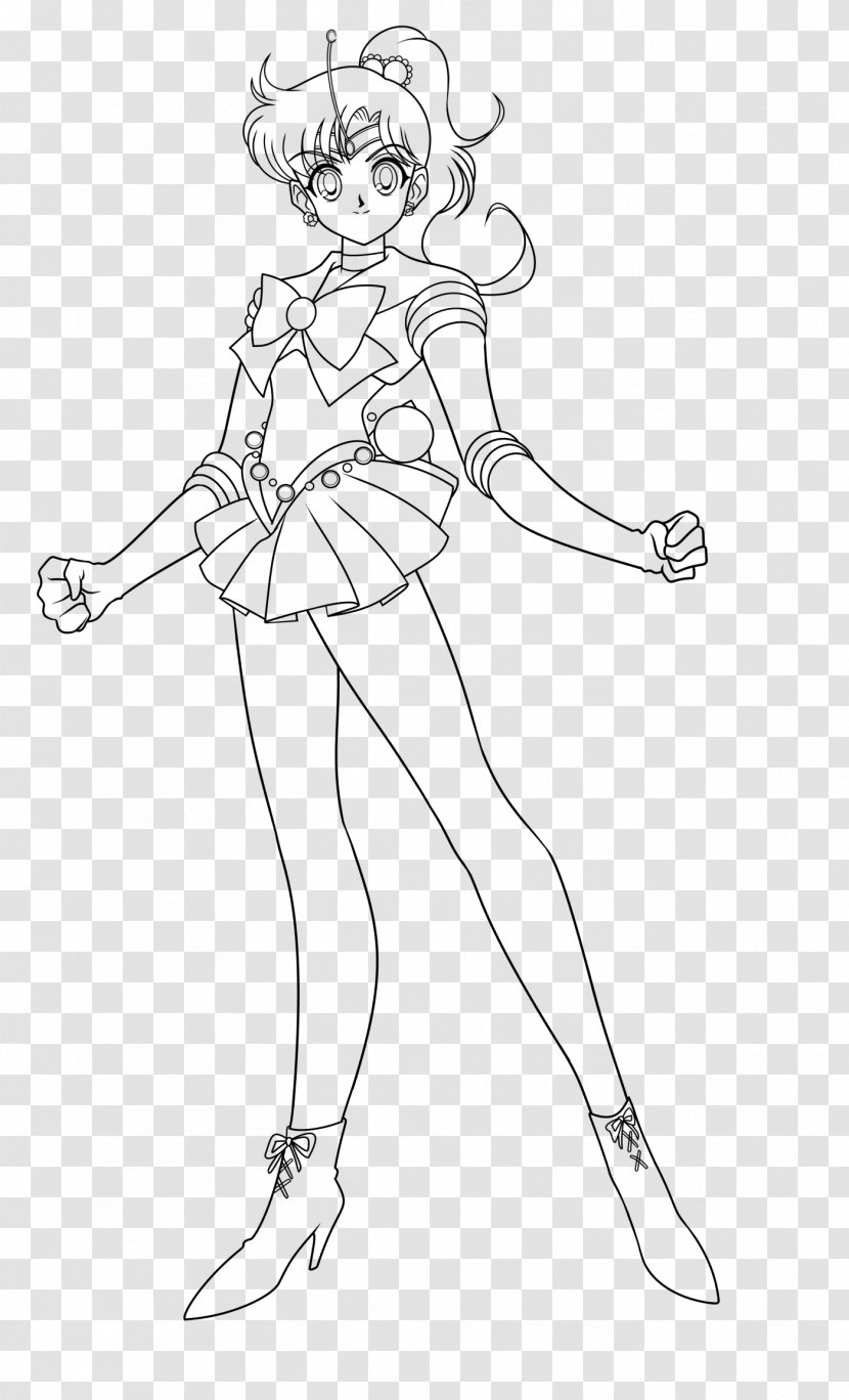 Coloring Book Sailor Mars Barbie Chibiusa - Watercolor Transparent PNG