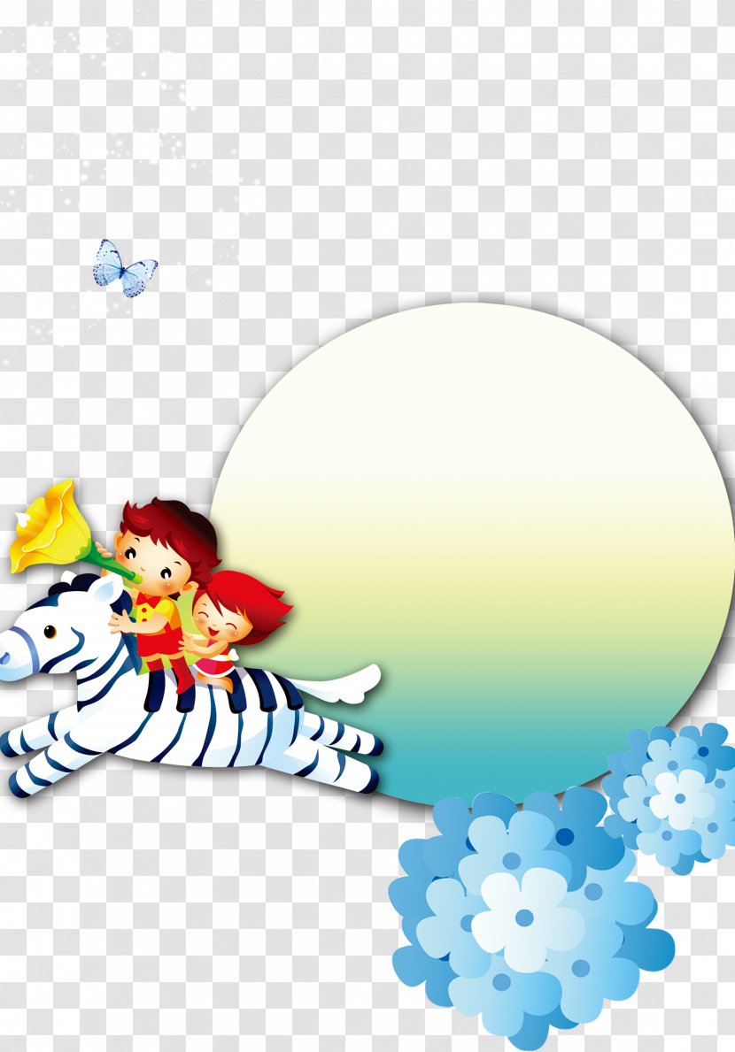 Cartoon Animation - Sky - Horse Children Transparent PNG