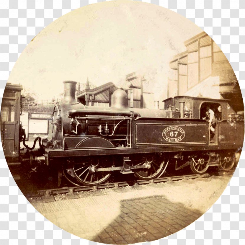Metropolitan Railway Train Rail Transport Museum Of Art Steam Locomotive - Diesel Transparent PNG