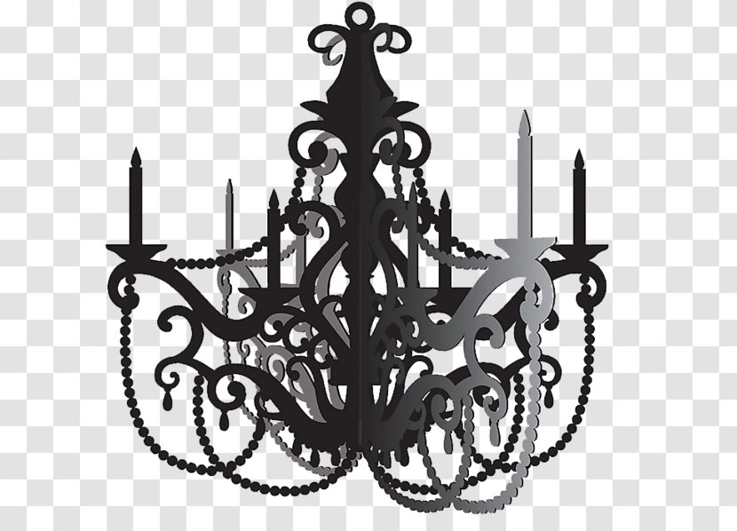 Chandelier Paris Paper Tableware Lighting - Cloth Napkins Transparent PNG