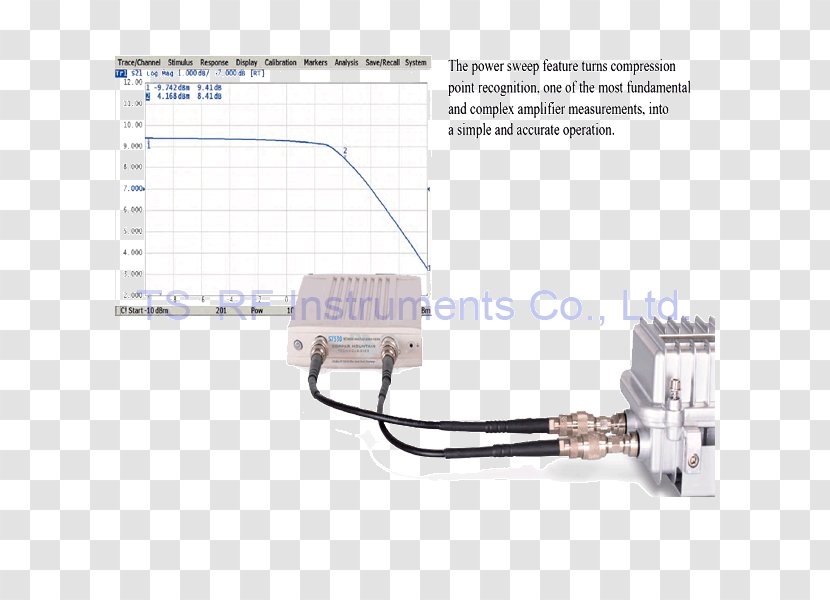 Line Angle Electronic Component Electronics - Cable - Vector Network Analyzer Transparent PNG