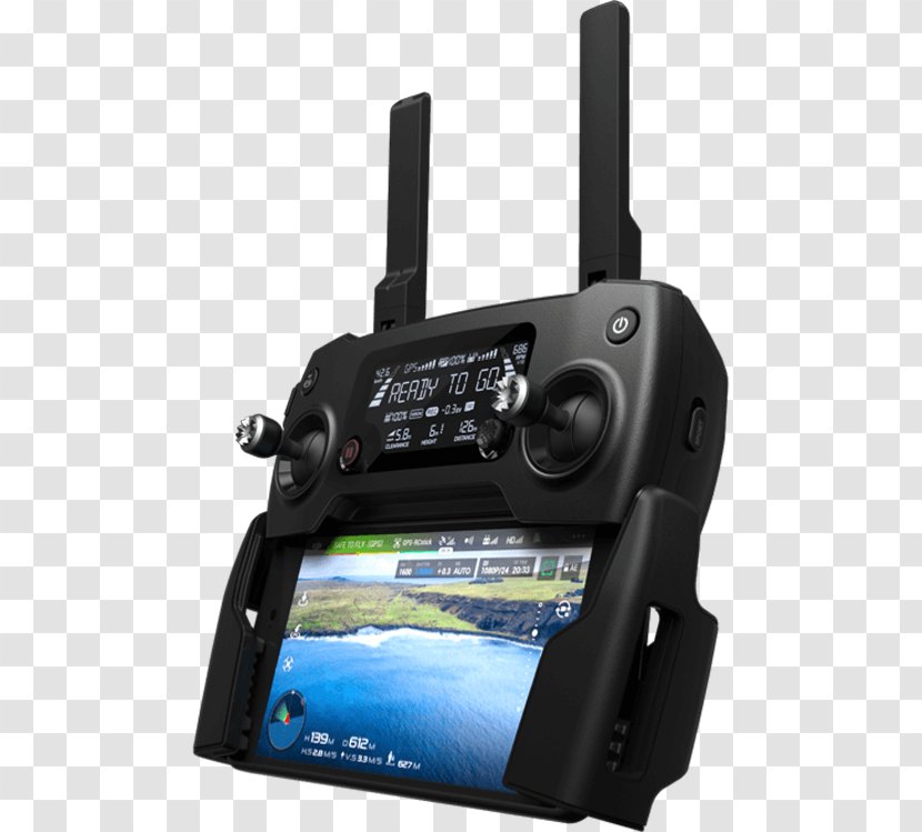 Mavic Pro Remote Controls DJI Quadcopter Wireless - Electronic Device Transparent PNG