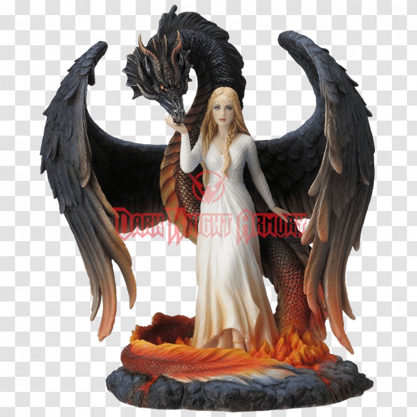 Figurine Statue Sculpture Dragon Collectable - Action Figure Transparent PNG