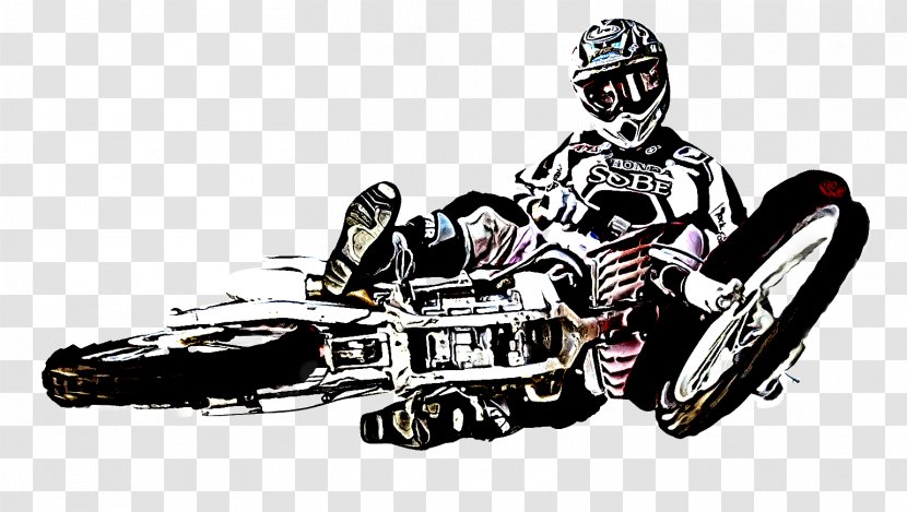Motocross - Motorcycle - Extreme Sport Fictional Character Transparent PNG