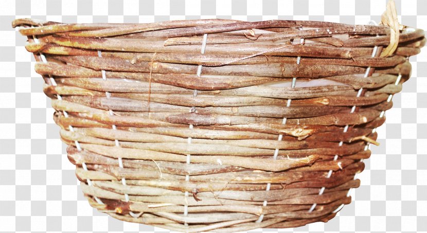 Flower Bouquet Basket - Easter - Baskets Bamboo Transparent PNG