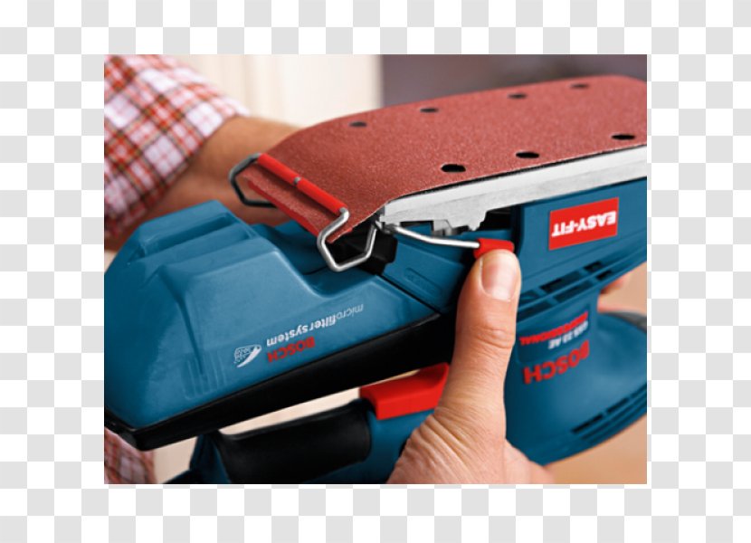 Random Orbital Sander Robert Bosch GmbH Sandpaper Machine - Hardware - Presure Transparent PNG