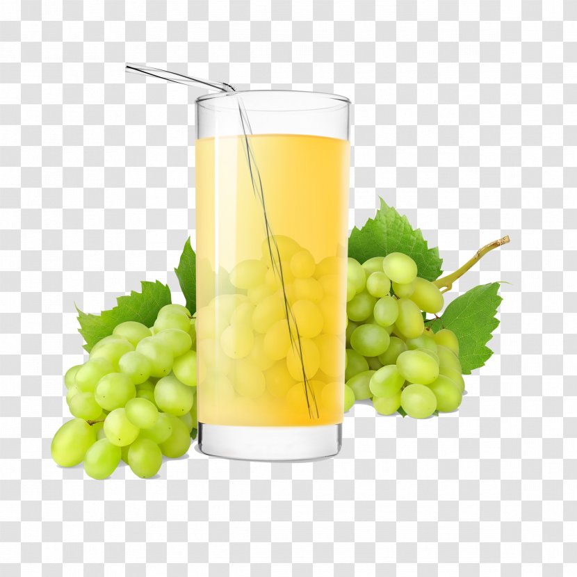 Grape Juice Wine Cocktail - Lemon Lime Transparent PNG