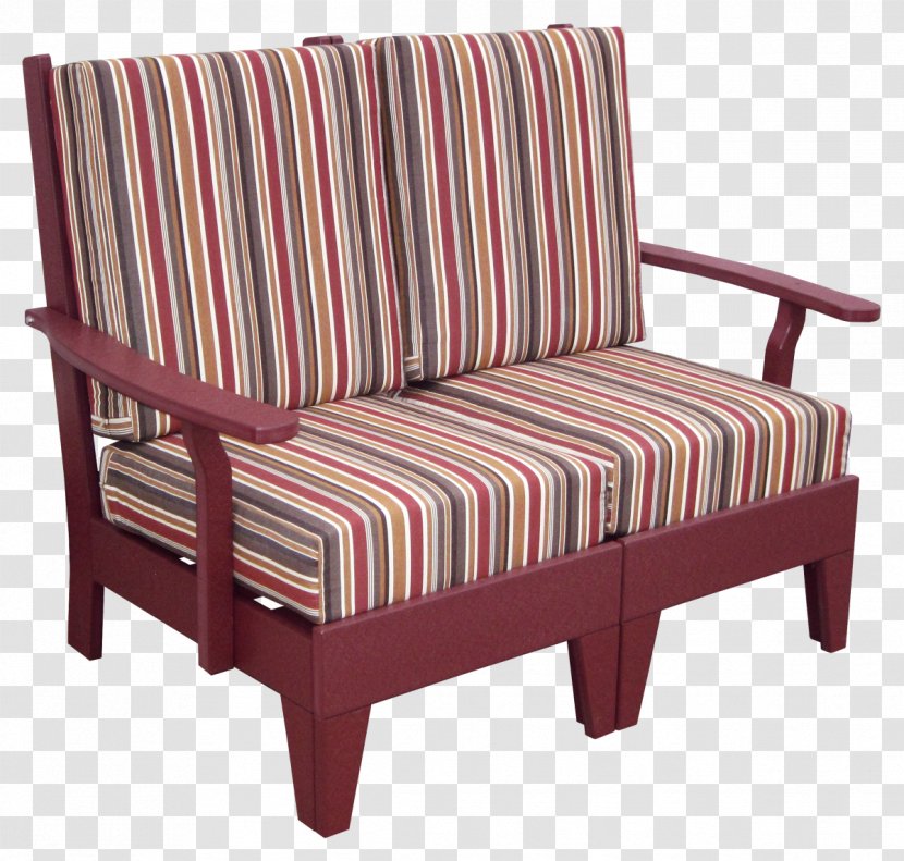 Loveseat Chair Garden Furniture Cushion - Outdoor Sofa Transparent PNG
