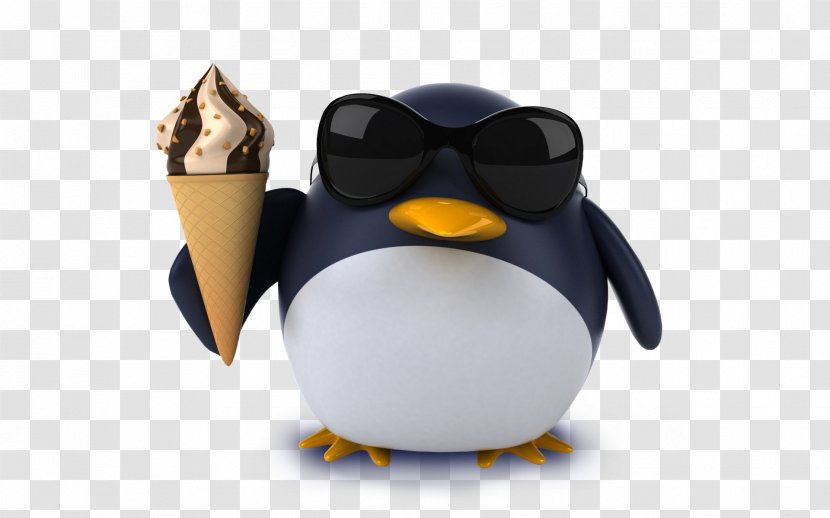 Penguin Ice Cream Desktop Wallpaper 2014 Nissan Frontier - Flightless Bird - Pinguin Transparent PNG