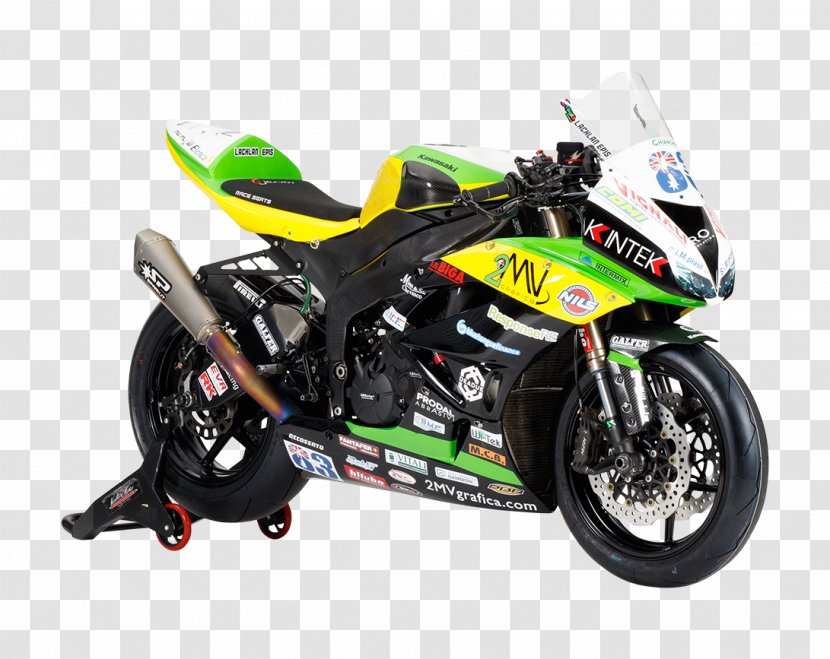 Supersport World Championship Motorcycle Fairing Kawasaki Motorcycles Ninja - Zx6r Transparent PNG