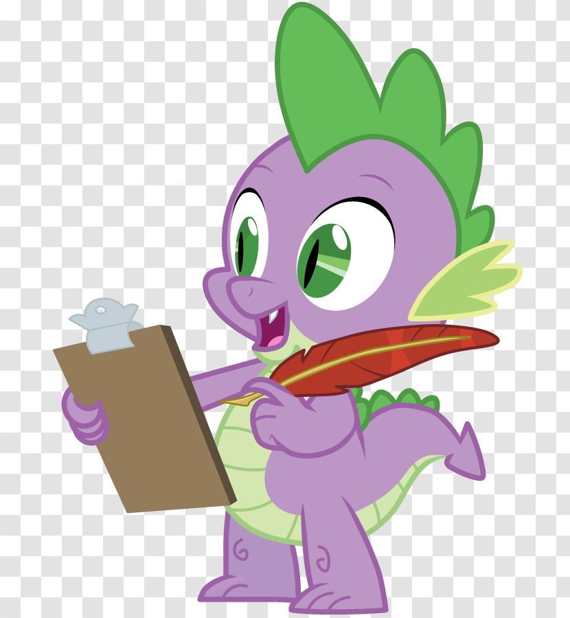 Spike Applejack Twilight Sparkle Pony Clip Art - Tree - Feather Duster Clipart Transparent PNG